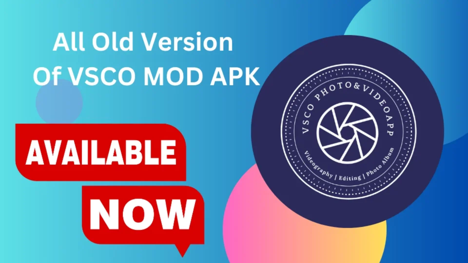 Old version of VSCO MOD APK