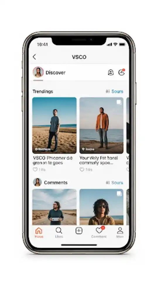 discover feature photo of vsco